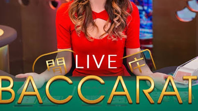 Live Baccarat dealer table streamed on Pussy888 Malaysia live casino
